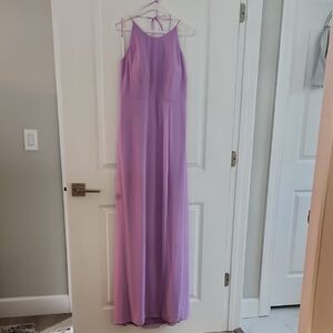 Elegant Lavender Maxi Dress Or Bridesmaids Dress